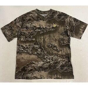 Shield Series Real Tree Excape Camo Agnatec Short Sleeve Hunting Shirt Men's XL